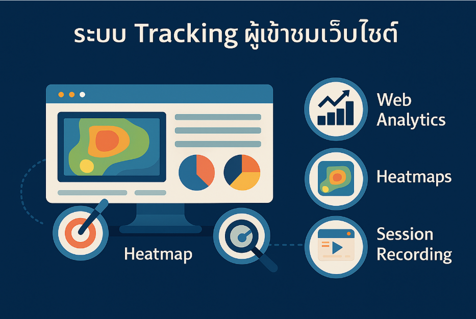 ระบบ Tracking ผู้เข้าชมเว็บไซต์ เพื่อต่อยอดแคมเปญการตลาดอย่างแม่นยำ
