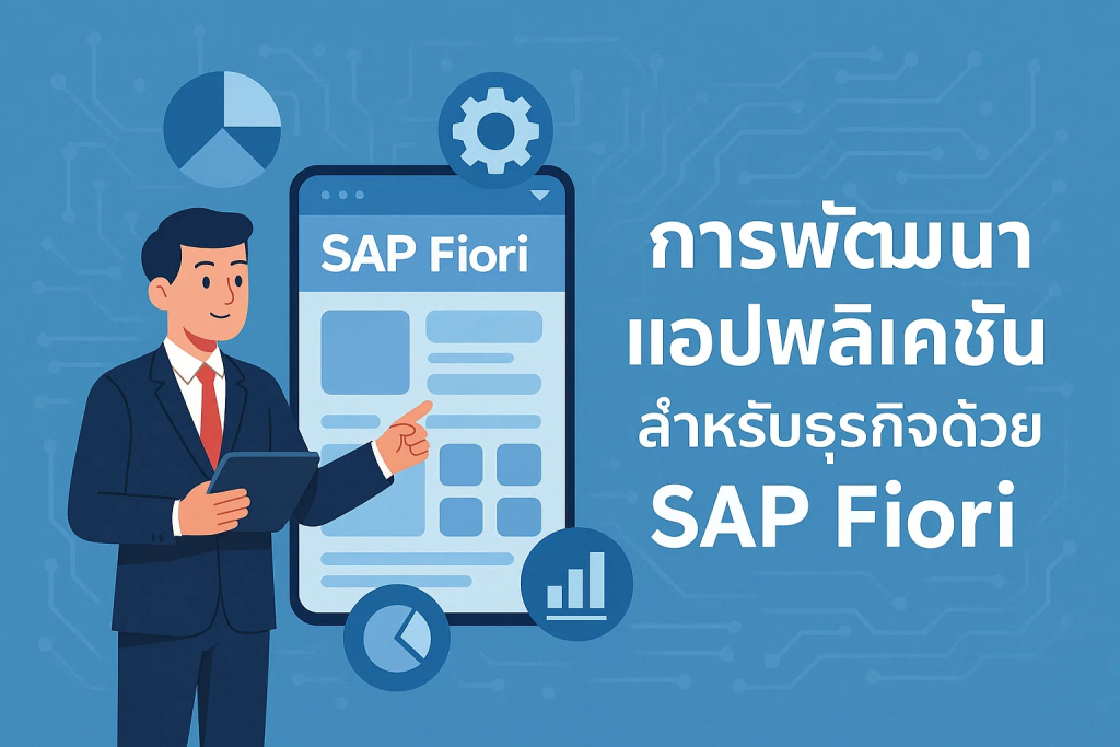 การพัฒนาแอปพลิเคชันสำหรับธุรกิจด้วย SAP Fiori