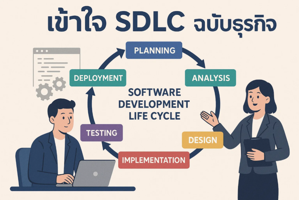 เข้าใจ SDLC (Software Development Life Cycle) ฉบับธุรกิจ